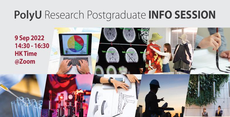 PolyU Research Postgraduate Info Session (9 Sep 2022)