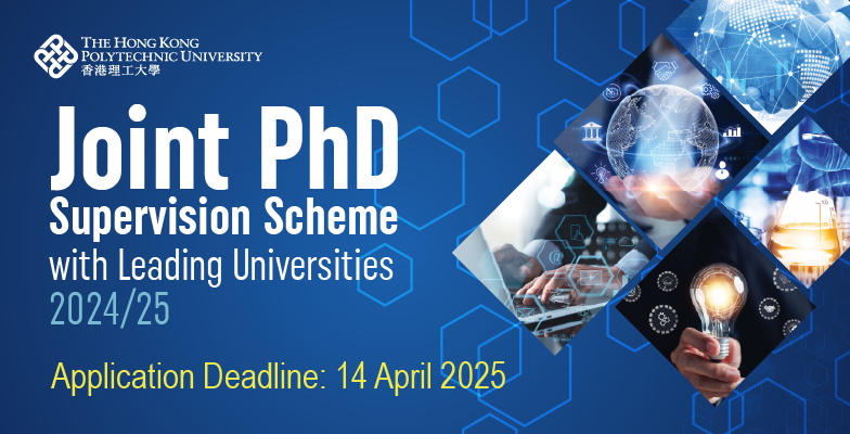 PolyU Joint PhD Supervision Scheme with Leading Universities