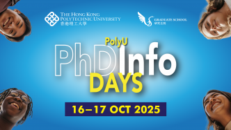 Join PolyU PhD Info Days 2025 to Explore Your Research Future